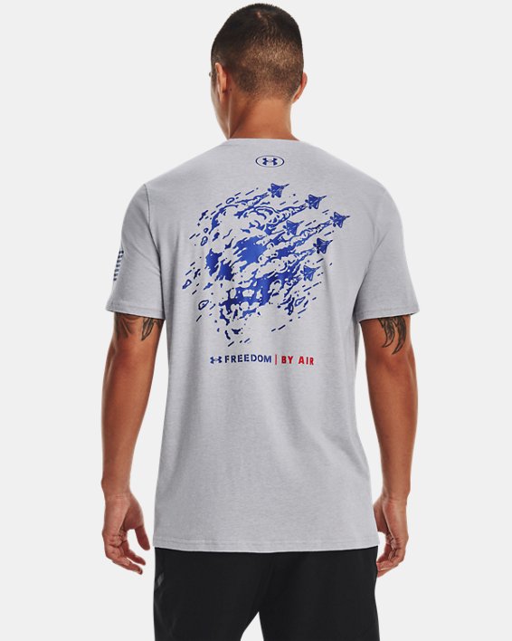 Men's UA Freedom By Air T-Shirt, Gray, pdpMainDesktop image number 1